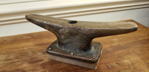 Antique Cast Bass 12 Inch Dock Or Boat Cleat Skipjack Nautical Wares