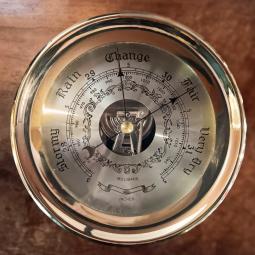 Nautical Brass Wall Barometer (new)