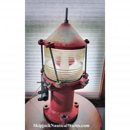 A Mid-20th Century Navigation Buoy Beacon Light