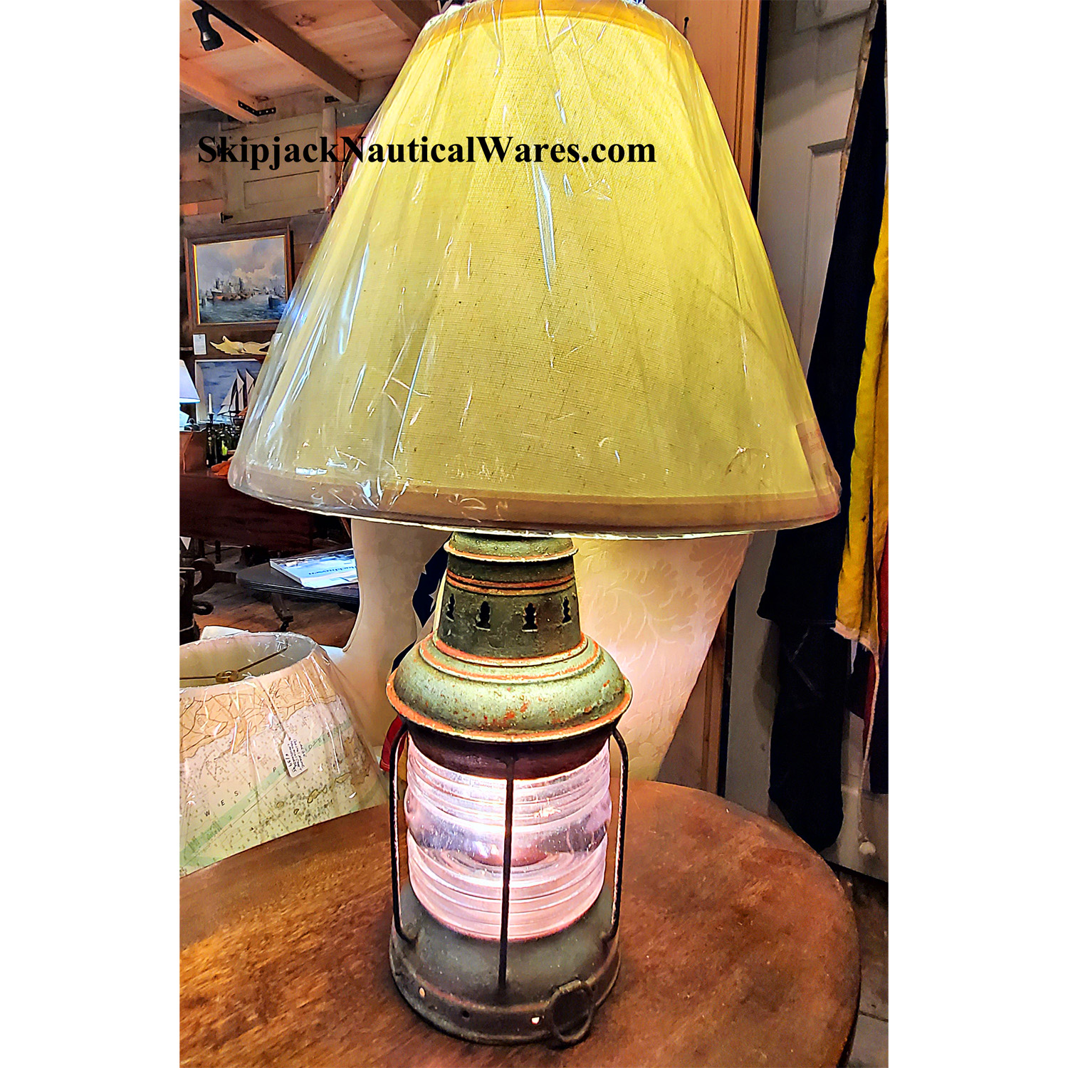 Skipjack's Anchor Lantern Table Lamp (new)