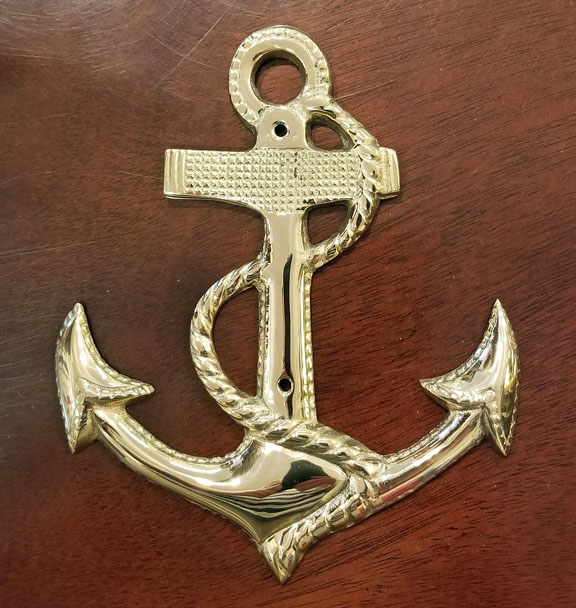HS Brass Galley Nautical Wall Plaque