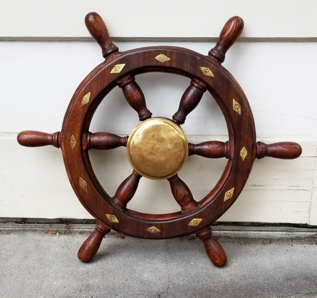 Beat to Quarters — Ship's wheel
